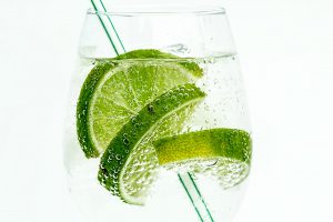 gin in a glass