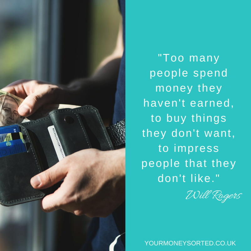 impress people with money 