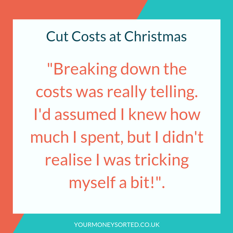 spend less at christmas
