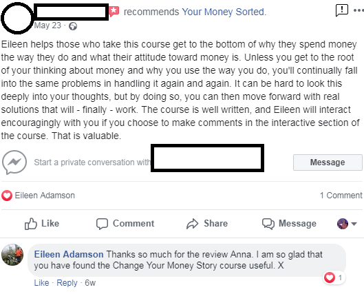 review your money sorted