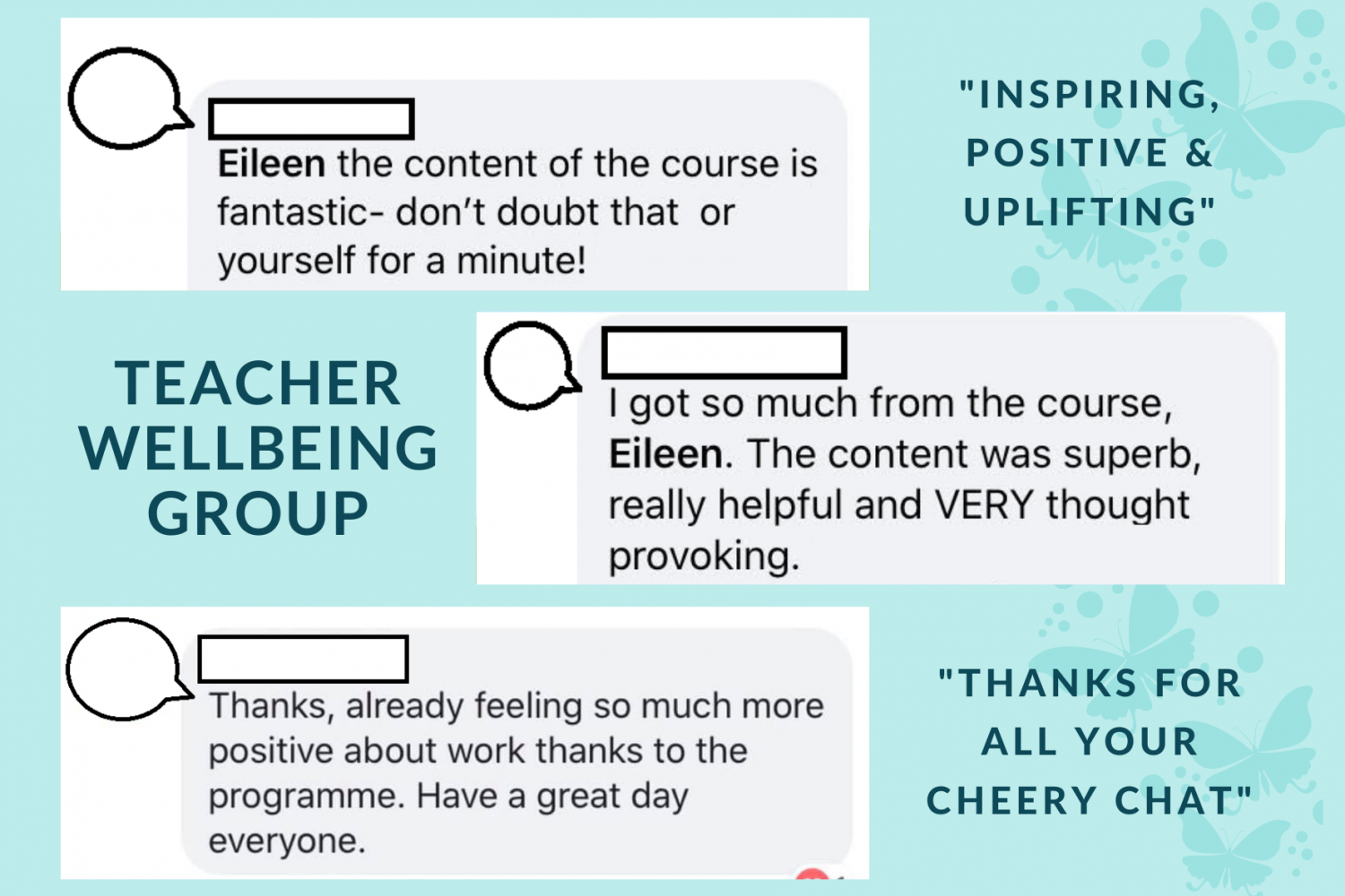 teacher wellbeing feedback