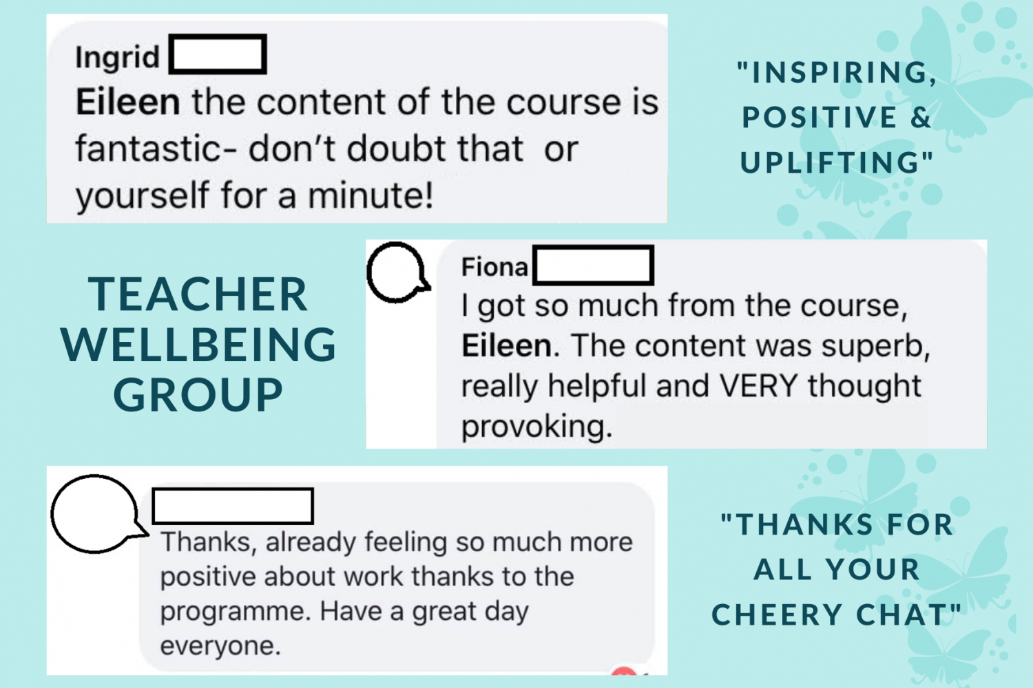 teacher wellbeing feedback