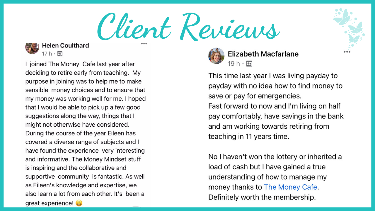 money cafe reviews