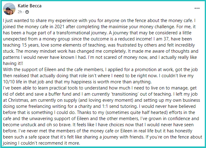 reviews the money cafe 