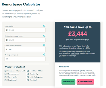 remortgage calculator