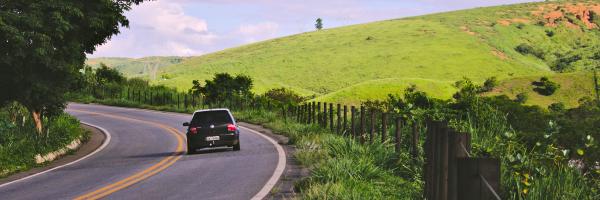 car countryside 